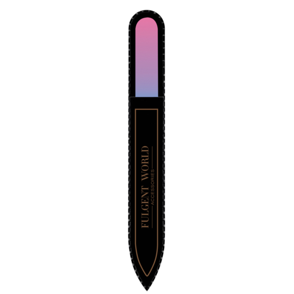 GLASS NAIL FILE (PURPLE/PINK) - Image 2