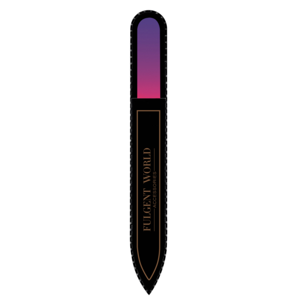GLASS NAIL FILE (PINK/PURPLE) - Image 2