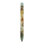 Glass nail file with Alphonse Mucha print #4 - Image 2