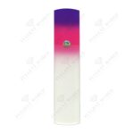 Glass foot file 160mm purple/pink - Image 2