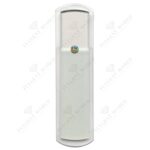 Glass foot file 160mm clear