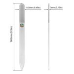 DUO CRYSTAL NAIL FILE & POLISHER - Unique 2-IN-ONE Classic Nail File & Buffer Shiner by Fulgent World - Image 4