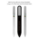 DUO CRYSTAL NAIL FILE & POLISHER - Unique 2-IN-ONE Classic Nail File & Buffer Shiner by Fulgent World - Image 3