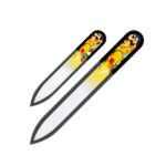 Glass Nail Files 3D Series set of 2 - Alphonse Mucha #10