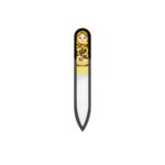 Glass Nail Files Matryoshka set of 2 (Yellow) Czech Original Nail Files - Image 3
