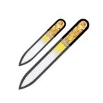 Glass Nail Files 3D Series set of 2 - Alphonse Mucha #1