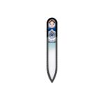 Glass Nail Files Matryoshka set of 2 (Blue) Czech Original Nail Files - Image 3