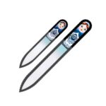 glass nail files set Matryoshka(blue)