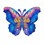 wooden puzzle butterfly