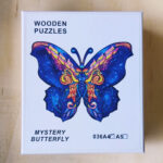 Wooden Puzzle Jigsaw Animals - Butterfly - size A4, 29x21cm - Image 4
