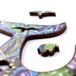 Wooden Puzzle Jigsaw Animals - Dolphin- size A4, 29x21cm - Image 3
