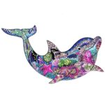 Wooden Puzzle Jigsaw Animals - Dolphin- size A4, 29x21cm