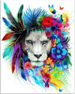 DIAMOND PAINTING KIT - LION