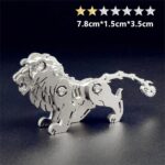 3D Metal Puzzle Stainless Steel DIY Toys Gifts - Lion