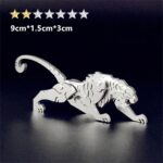 3D Metal Puzzle Stainless Steel DIY Toys Gifts - Tiger