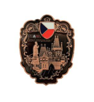 Timeless Prague – Cast Iron Landmark Magnets ML-37