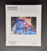 Dřevěné puzzle dřevěná skládačka se zvířáty - Vesmír- velikost A4, 29x21cm - Obrázek 4